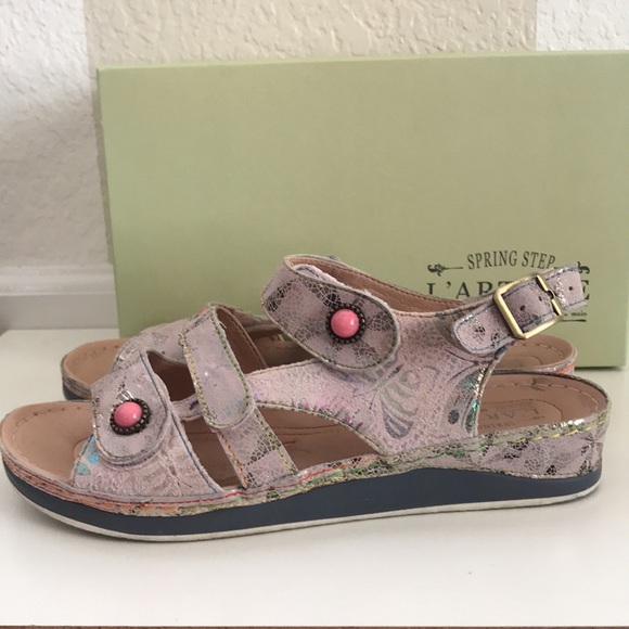 L'Artiste by Spring Step Multicolor Sandals - Picture 10 of 14